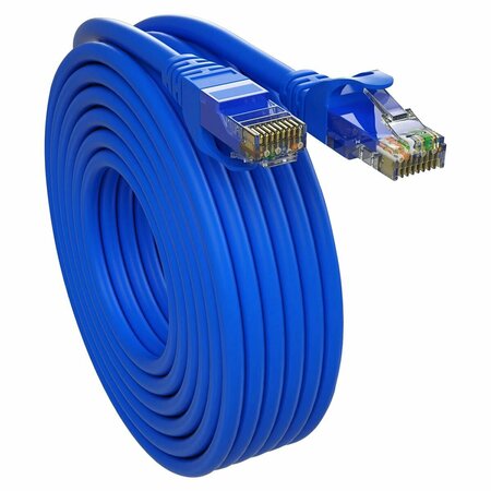 5 CORE 5 Core Cat 6 Ethernet Cable - 30 ft 10Gbps Network Patch Cord - High Speed RJ45 Internet LAN Cable ET 30FT BLU
